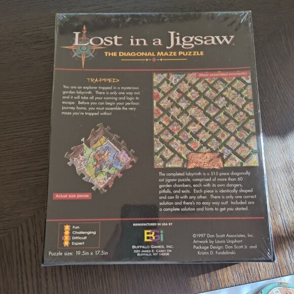 Puzzle, 515 pieces, New in Box, labyrinth and a game for advanced players - Picture 4 of 5